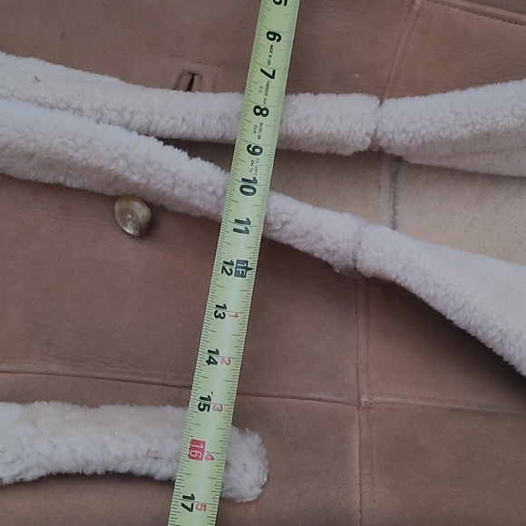 Shearling long coat - Picture 16 of 17